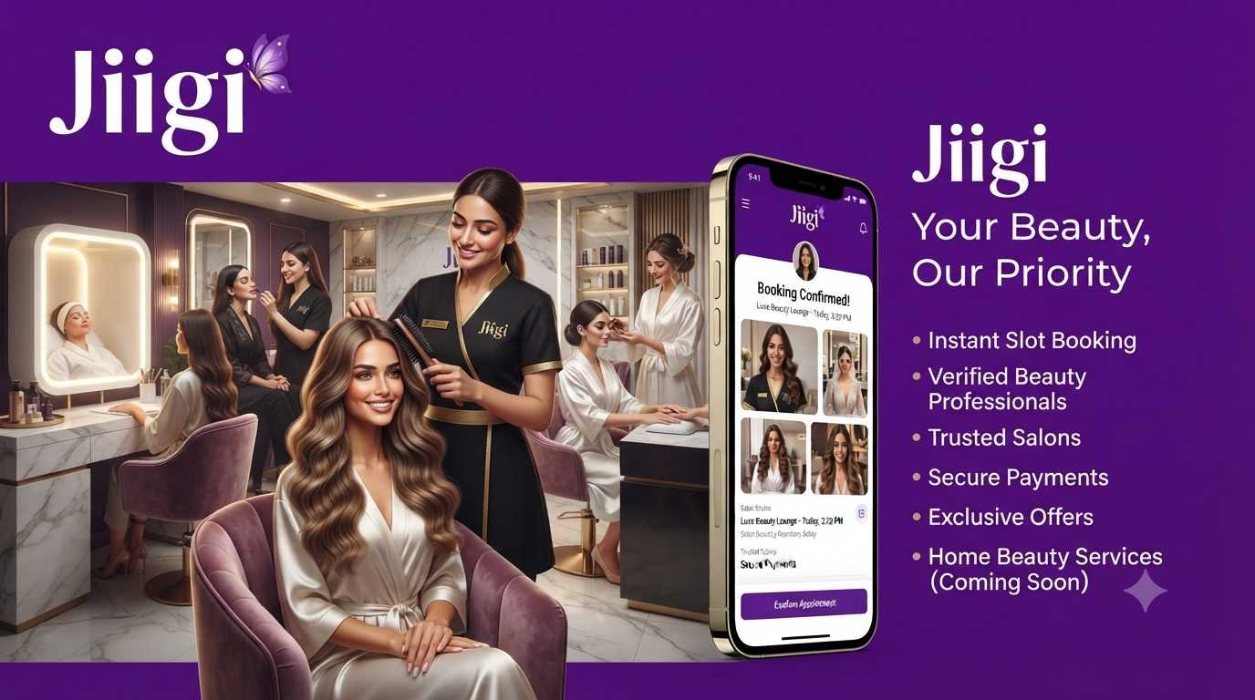 How Jiigi Started? | Beauty Parlour & Salon Slot Booking Platform